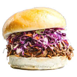 Burger Pulled Beef Brisket