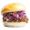 Burger Pulled Beef Brisket